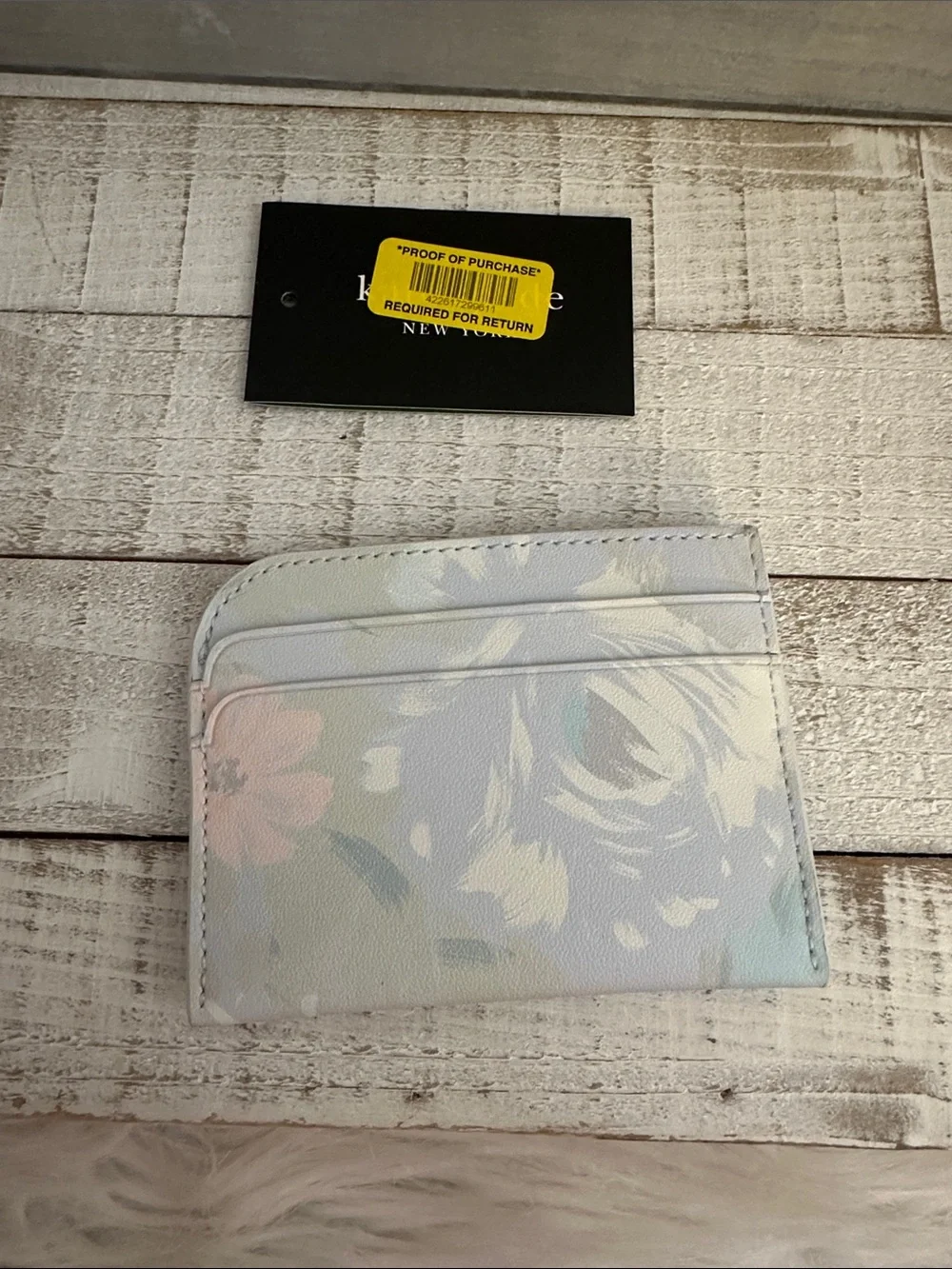 Nwt Kate spade hidden garden card holder